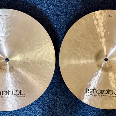 Istanbul Agop 15" Signature Mantra Hi-Hat (Pair, 934g / 1114g) image 1