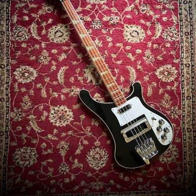 1975 Rickenbacker 4001 - Jetglo - All original With Case- Light Weight image 3