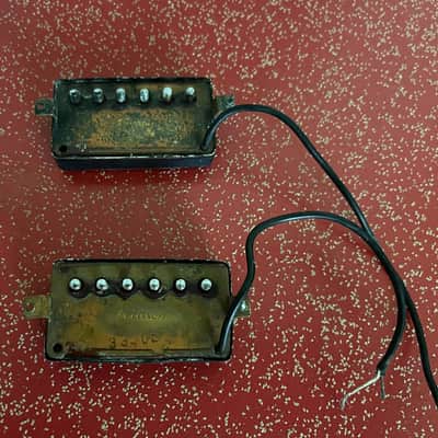 Maxon early 70's Humbuking Staple Pickups Pair image 2