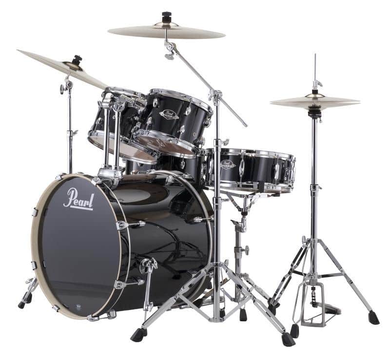 Pearl Export 5-pc. Drum Set w/830-Series Hardware Pack JET BLACK EXX705N/C31 image 1