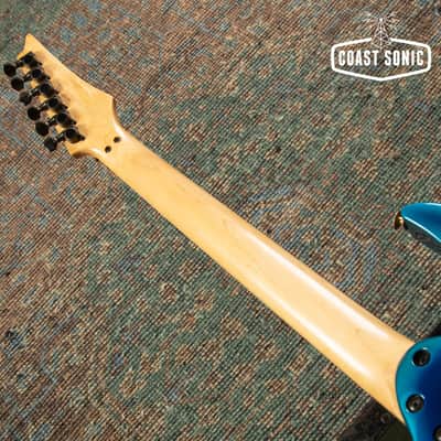 1995 Ibanez RGR470 RG Series, Fujigen made in Japan MIJ, Jewel Blue burst, image 14
