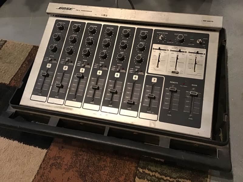 Bose PM-2 Vintage 400W Powered Mixer | Reverb