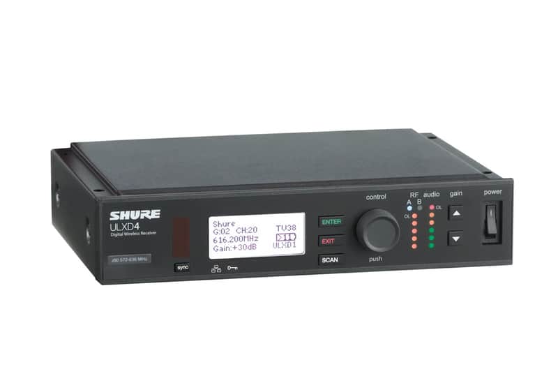 Shure ULXD4=-G50 - Black image 1
