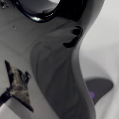 Unbranded Strat Style Electric Guitar Body - Black image 12