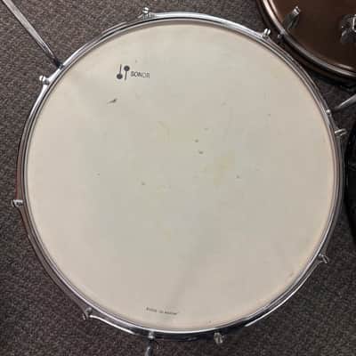 Vintage 14.5” x 16” Sonor Floor Tom 1960’s - Sparkling Turquoise image 4