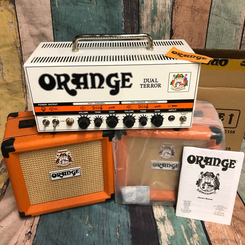 Orange Dual Terror 2017 Orange with 2 ppc 108 cabinets image 1