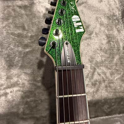ESP LTD SCT-607B Stephen Carpenter Signature 2019 - Present - Green Sparkle image 9