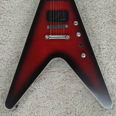 Epiphone Dave Mustaine Flying V Prophecy Electric w/Case - Aged Dark Red Burst image 2