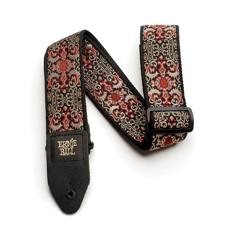 Mint Ernie Ball 4167 Persian Gold Jacquard Guitar Bass Strap image 1