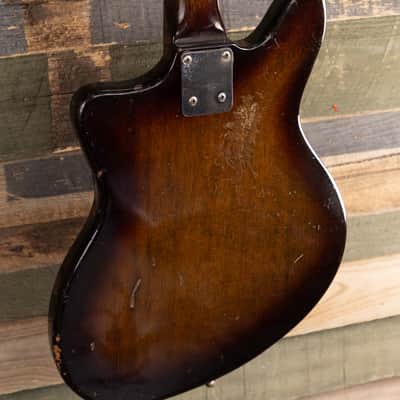 1960s Guyatone EB-4 Bass - Sunburst image 4
