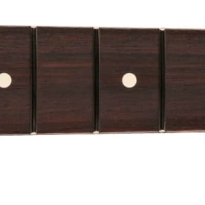 Fender Satin Roasted Maple Fat Stratocaster Neck, 22 Medium Jumbo, Rosewood
