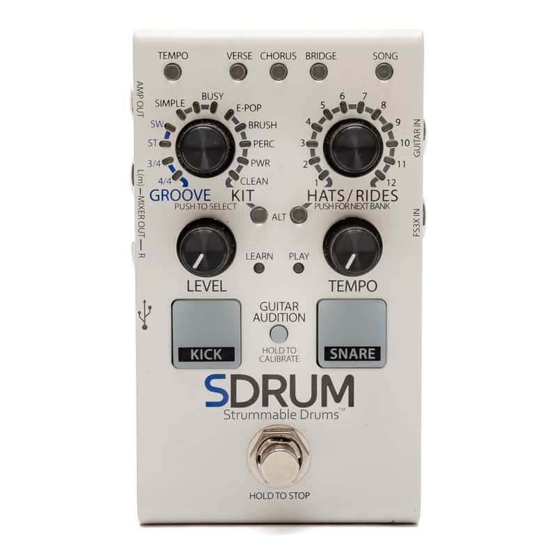 Digitech - SDrum - Strummable Drums Pedal w/ Box - x6463 - USED image 1