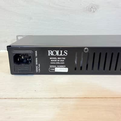 Rolls MA1705 70V Mixer Amplifier – 70W Rackmount Commercial Paging / Installed Audio Amp 2000's image 14