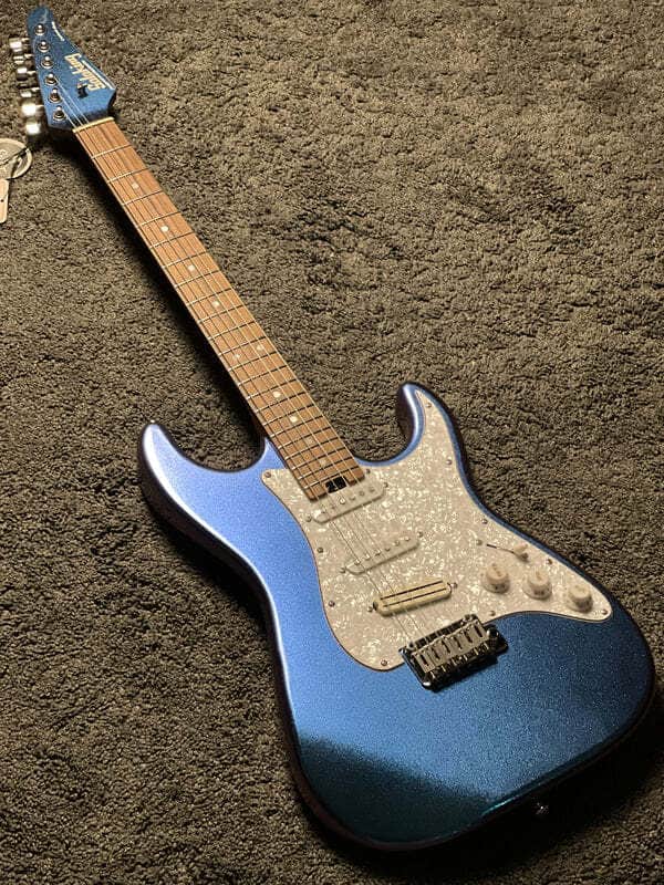Soloking MS-1 Classic SSS MKII MOD with Seymour Duncan SHR-1b in Nebula Sparkle Nafiri Special Run image 1