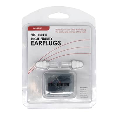 Vic Firth VICEARPLUGL2 - White HiFi Earplugs L Bild 3