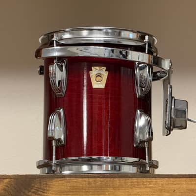 1990's Ludwig 8" Cherry Lacquer 9x8 Classic Maple Rack Tom image 8