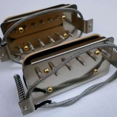 Humbucker Pickups 1959 PAF CREAM Vintage Gibson Epiphone Orville Tokai Greco Burny  Q pickups 59 59 image 5