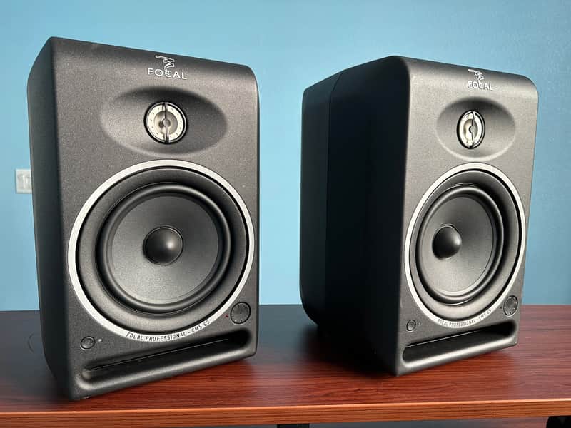 Focal CMS65 6.5" Powered Monitor (Pair) 2010s - Gray image 1