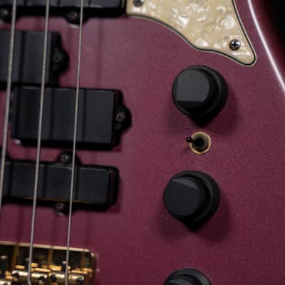 Fender Stu Hamm Signature Urge Bass 1993 Burgundy Mist - The very first Fender signature bass from the very first production year!! image 5