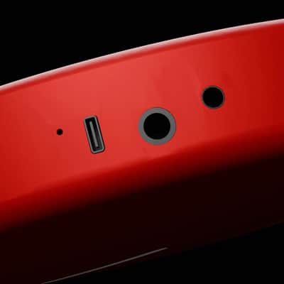 Nova Go Sonic: Carbon Fiber Smart Electric Guitar in Red Finish image 6