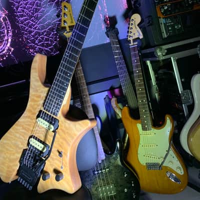 Impossible@guitar™ בְּצַלְאֵל Bezalel JCustom Steinberger Rtrem + GhostFire Bullet 3.0 padded Super Thick GigBag - Safe Shipping image 13