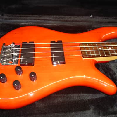 Spector Early Production Legend 4 Classic Soap Bar Humbuckers W/Case : Leveled Crowned & Dressed Frets 2003 - Trans Orange image 12