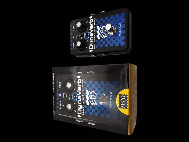 EBS DynaVerb High Dynamics Stereo Reverb Pedal | Reverb