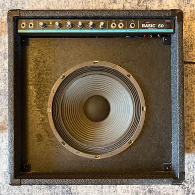 Vintage 1990s Peavey Basic 60 Bass Guitar Amplifier Combo Amp 60W image 8