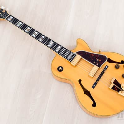1980 Ibanez George Benson Signature GB10 Archtop Electric Guitar Natural Near-Mint, Japan Fujigen image 14