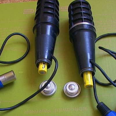 The Pair stereo Oktava MKE 11CH rare soviet microphones USSR vtg image 3