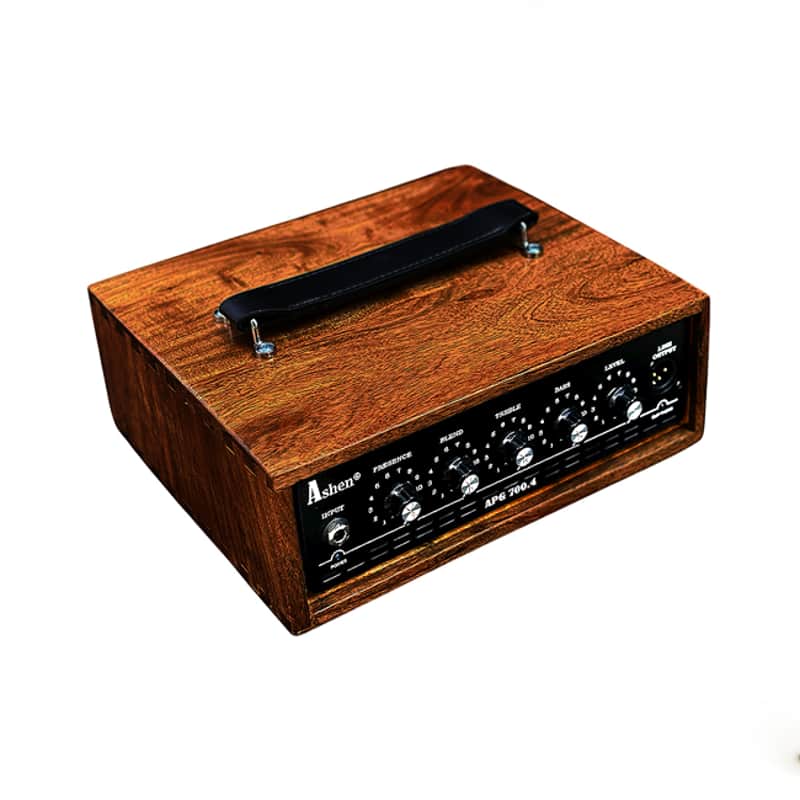 Ashen APG700.4 — 700W Custom Koa-Like Figured Acacia Bass Amplifier image 1
