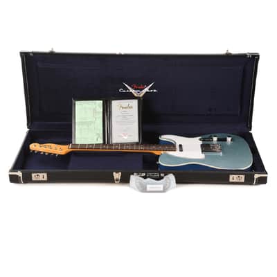 Fender Custom Shop 1968 Custom Telecaster "Chicago Special" Deluxe Closet Classic Firemist Silver Top & Back with Lake Placid Blue Side (Serial #R149374) image 8