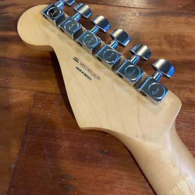 2019 Fender Player Strat Neck Stratocaster Pau Ferro Tuners 22 Medium Jumbo image 3