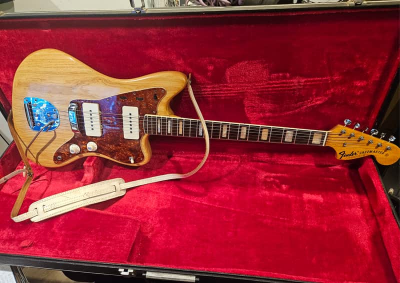 FENDER JAZZMASTER 1970 - NATURAL EX SUNBURST 3.3kg image 1