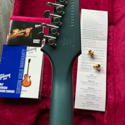 Gibson Firebird V Pelham Blue Vibrola Limited Edition image 10
