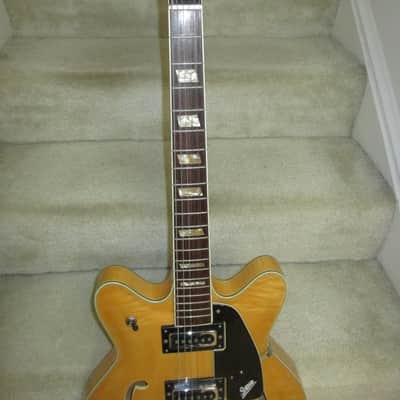 Sano Vintage Double Cutaway Electric Guitar/2 Pickups/Whammy 1960s - Blond image 4