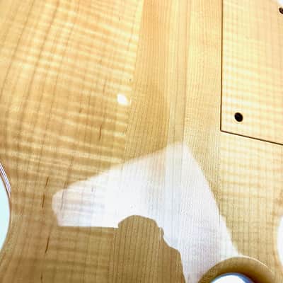 Pedulla Penta Buzz 5 String Bass Fretless 2000 Natural image 21