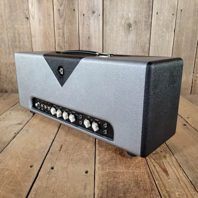 Divided by 13 FTR 37 Head Silver Tolex Black V/ Black Sides Standard Grille  2025 - Black and Silver image 4