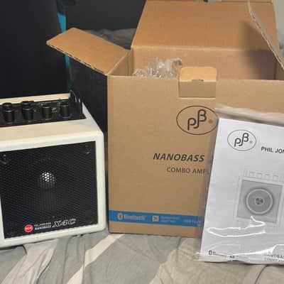 Phil Jones X4C Nanobass 35-Watt 1x4" Bass Combo 2024 - Present - White image 2