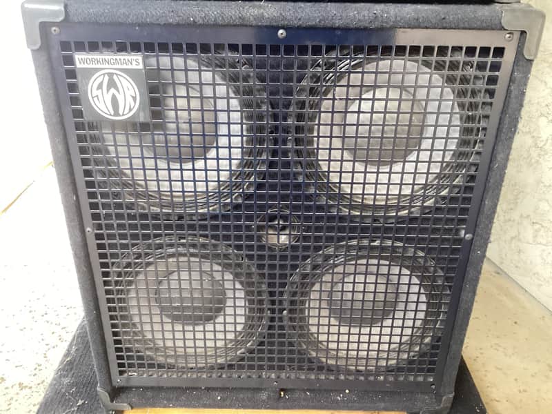 SWR Workingman's 4x10 Bass Cabinet - Black image 1