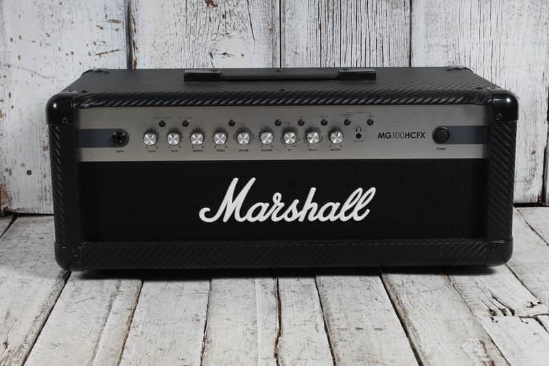 Marshall MG100HCFX Electric Guitar Amplifier Head 100 Watt Amp with Footswitch image 1