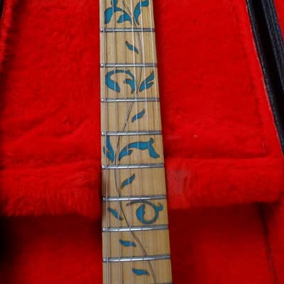 1991 Ibanez JEM 77 BFP Blue Floral Pattern Steve Vain Collectable Clean Board image 10