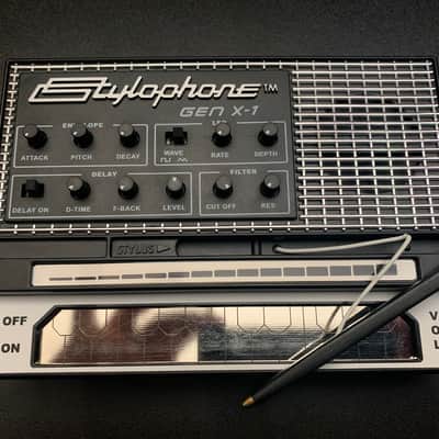 Dubreq Stylophone Gen X-1 Analog Synthesizer 2010s Black image 1