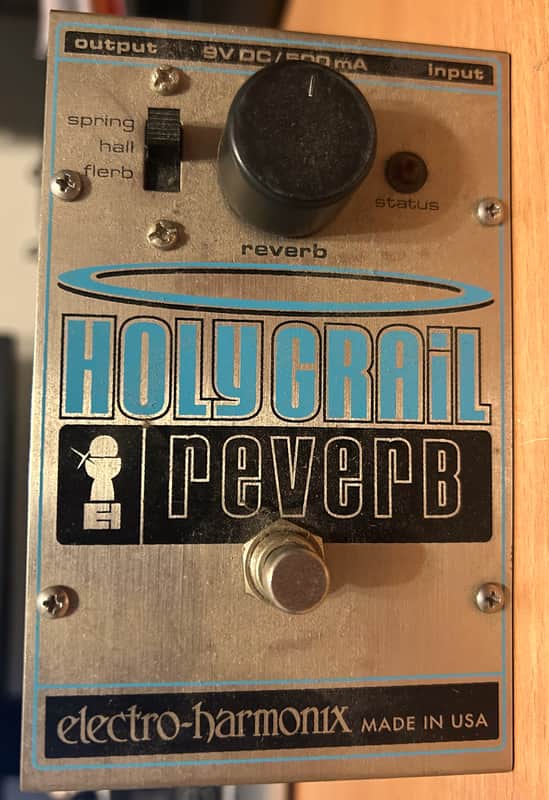 Electro-Harmonix Holy Grail Reverb V1 2002 - 2009 - Silver / Blue image 1