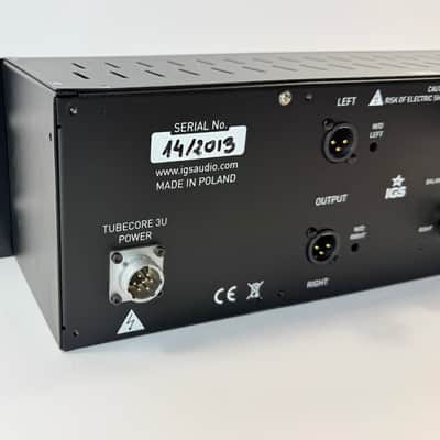 IGS Audio Tubecore 3U Mastering Edition Stereo Compressor (Boxed / Warranty) image 3