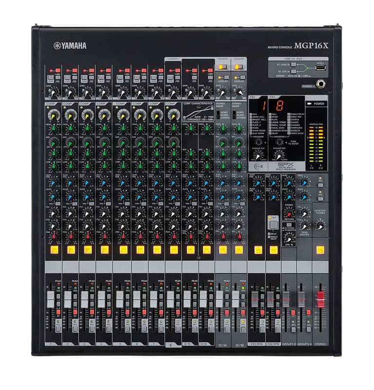 Yamaha MGP16X 16 Channel Analog Mixing Console image 1