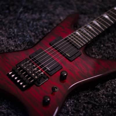 Jackson Warrior Custom Shop - Red Burst image 10