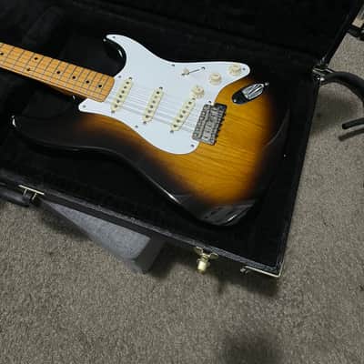Fender Classic series ‘50s Stratocaster 1999 - Two tone burst w/ HSC image 8