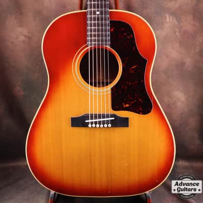 Gibson 1963 J-45 Cherry Sunburst image 4