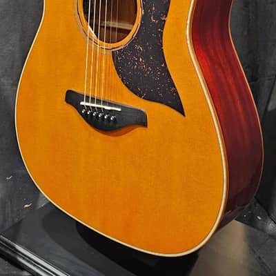 Yamaha A5M ARE Dreadnought Cutaway - Vintage Natural 2023 image 7